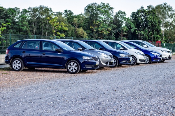 ComfortRent car rental at Kraków-Balice airport parking